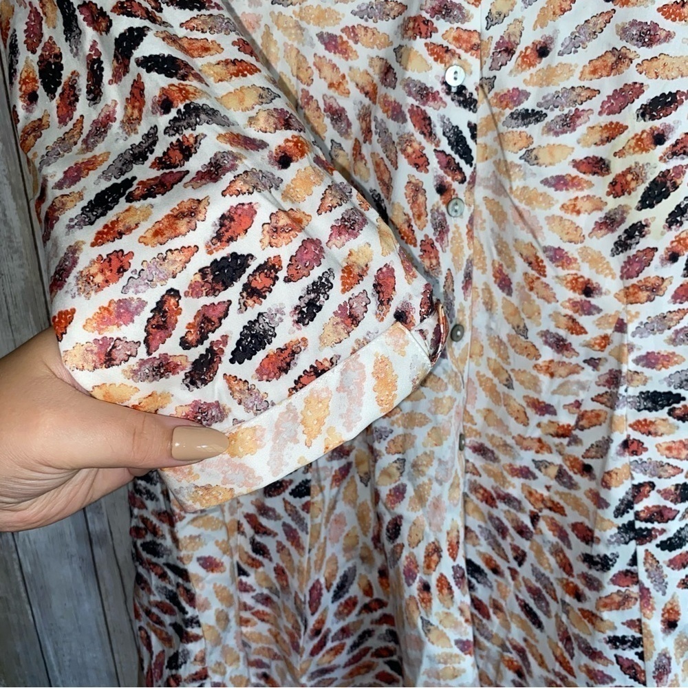NWT Nic+ Zoe Morning Burst Shirt Jacket $168 - Picture 4 of 6